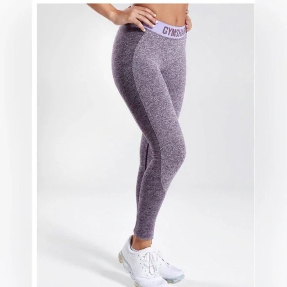 Gymshark Flex leggings - Purple Marl I XS